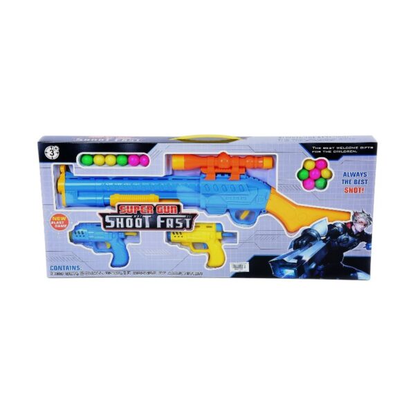 Παιδικό όπλο στόχου με φιγούρες ζώων - Soft Gun - 6000-1 - 308310 - GoodFlix