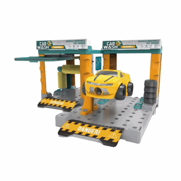 Συναρμολογούμενο πλυντήριο αυτοκινήτων με αξεσουάρ - 216-1 - 308318 - GoodFlix