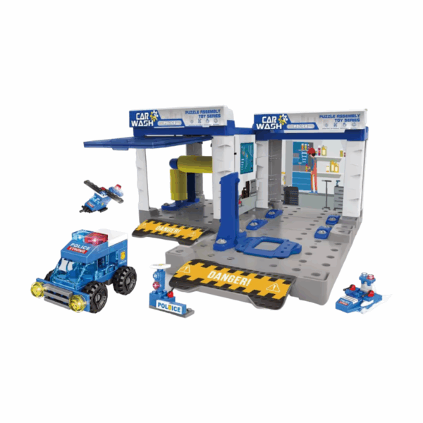 Συναρμολογούμενο πλυντήριο αυτοκινήτων με αξεσουάρ - 216-2B - 308319 - GoodFlix