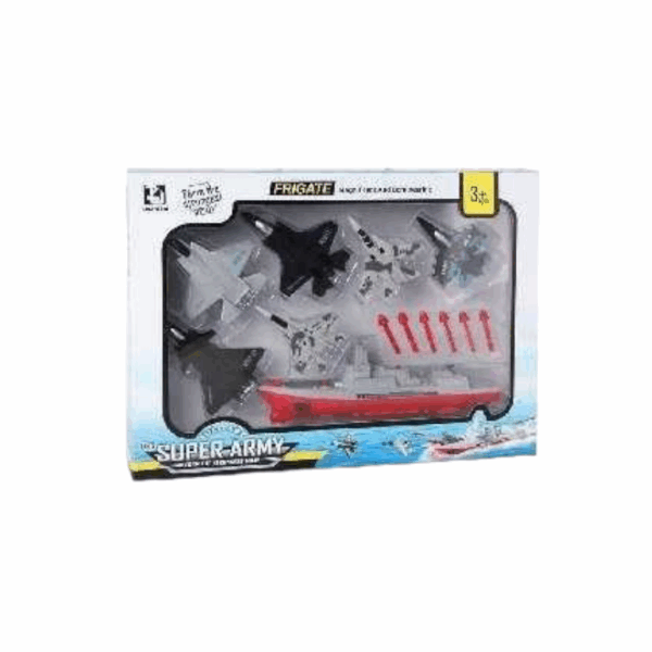 Σετ πολεμικά αεροσκάφη και πλοίο - T102 - 308359 - GoodFlix