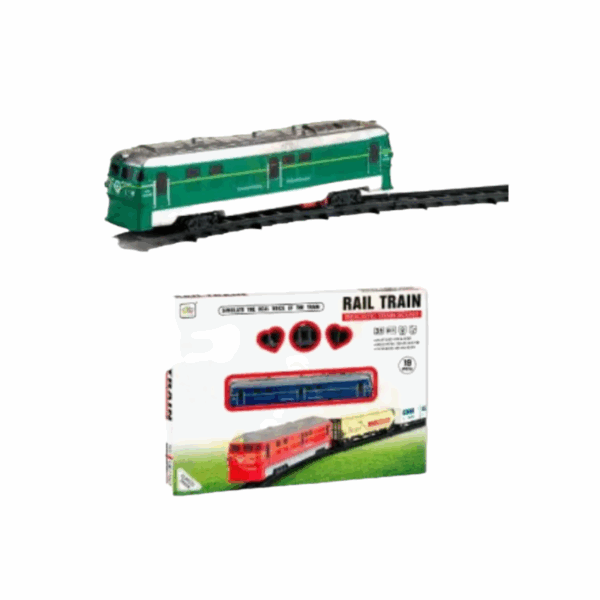Σετ κλασσικό τρενάκι με ράγες - 5018-2 - 308364 - GoodFlix