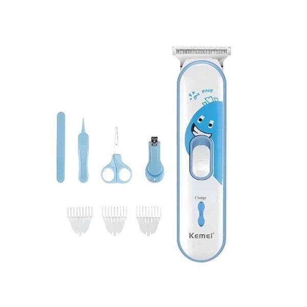 Κουρευτική μηχανή για παιδιά με σετ περιποίησης - KM-963 - Kemei - GoodFlix