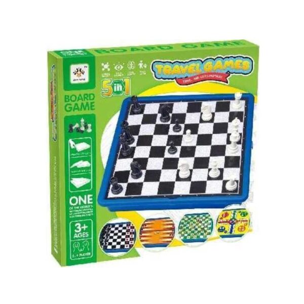 Επιτραπέζιο παιχνίδι 5in1 - JF378-9 - 310365 - GoodFlix