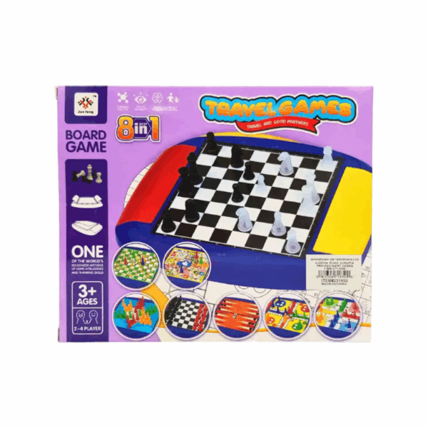 Επιτραπέζιο παιχνίδι 8in1 - JF378-418 - 310367 - GoodFlix