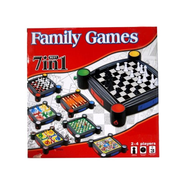 Επιτραπέζιο παιχνίδι 7in1 - 2013-127 - 310376 - GoodFlix