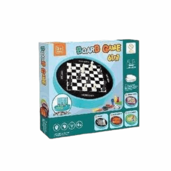 Επιτραπέζιο παιχνίδι 6in1 - JF378-1046 - 310382 - GoodFlix
