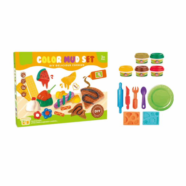 Σετ κατασκευών DIY με πλαστελίνη - Delicious - 25g - 5838-137B - 310408 - GoodFlix