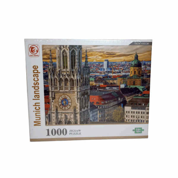 Puzzle 1000 κομματιών - Munich - 88531F - 310429 - GoodFlix