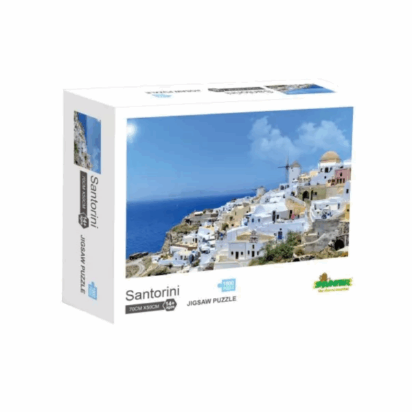 Puzzle 1000 κομματιών - Santorini - 88337F - 310457 - GoodFlix