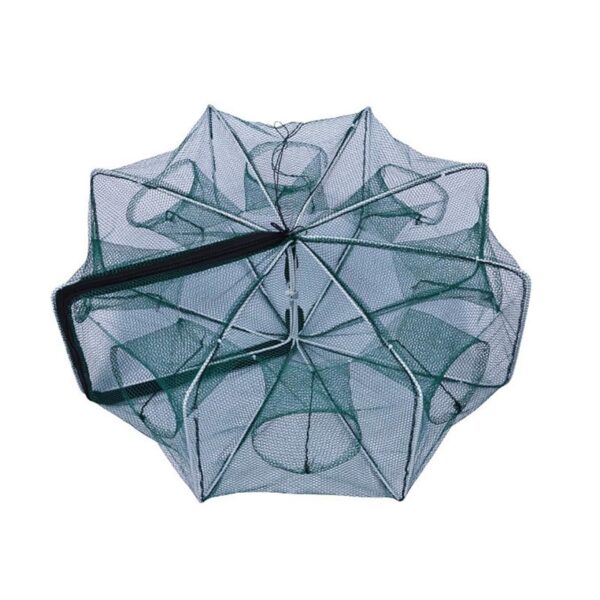 Πτυσσόμενη παγίδα ψαρέματος - Κιούρτος με 8 εισόδους - 21*60cm - 831363 - GoodFlix