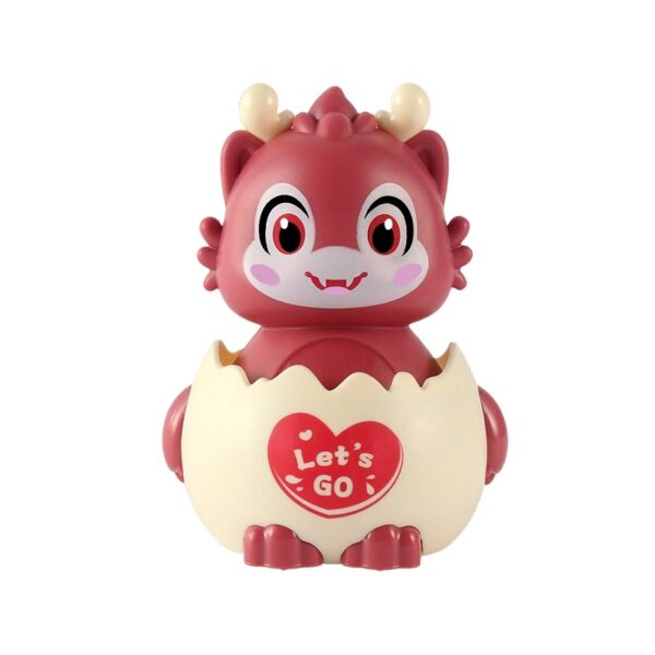 Παιχνίδι αυγά Δεινοσαύρου με ρόδες και Pull Back - 4pcs - 6609 - 314264 - GoodFlix