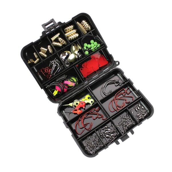 Σετ αξεσουάρ ψαρέματος σε θήκη - 128pcs - 831803 - GoodFlix