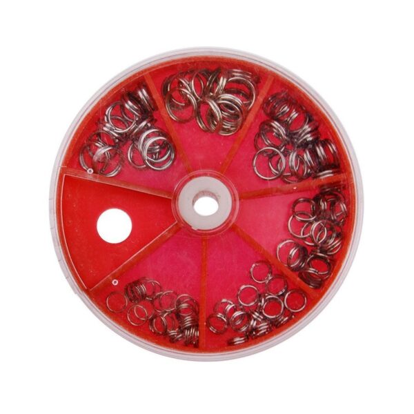 Σετ κρίκοι ψαρέματος σε θήκη - 250 - 831809 - GoodFlix