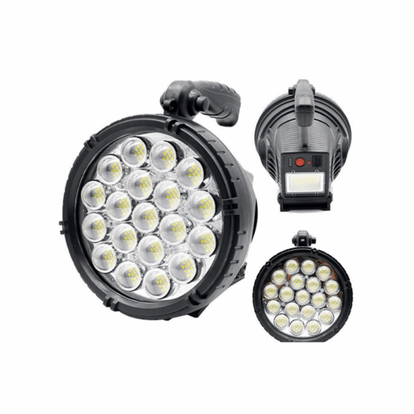 Επαναφορτιζόμενος φακός LED - 3 colors - 4.2V - W868A - 326036 - GoodFlix