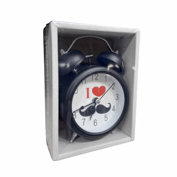 Επιτραπέζιο ρολόι - Ξυπνητήρι - 3301-3 - 330109 - Black - GoodFlix