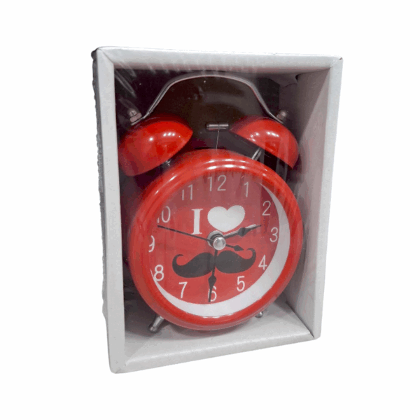 Επιτραπέζιο ρολόι - Ξυπνητήρι - 3301-3 - 330109 - Red - GoodFlix