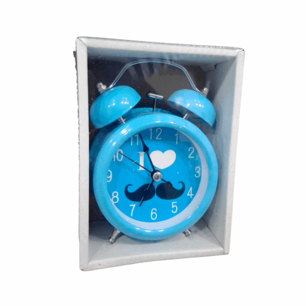 Επιτραπέζιο ρολόι - Ξυπνητήρι - 3301-3 - 330109 - Blue - GoodFlix