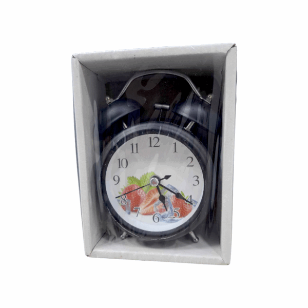 Επιτραπέζιο ρολόι - Ξυπνητήρι - 3301-4 - 330116 - Black - GoodFlix