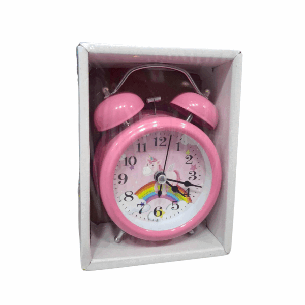 Επιτραπέζιο ρολόι - Ξυπνητήρι - 3301-6 - 330130 - Pink - GoodFlix