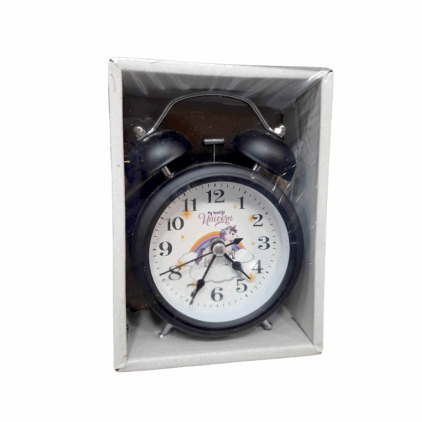 Επιτραπέζιο ρολόι - Ξυπνητήρι - 3301-6 - 330130 - Black - GoodFlix