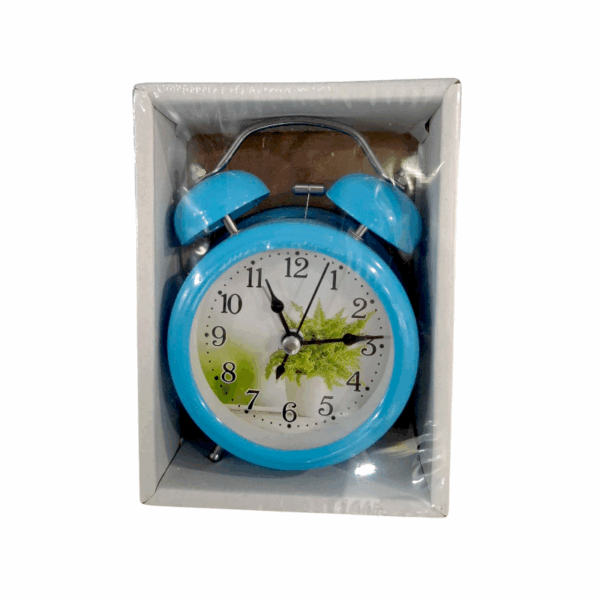 Επιτραπέζιο ρολόι - Ξυπνητήρι - 3301-14 - 330154 - Blue - GoodFlix