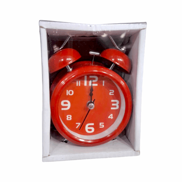 Επιτραπέζιο ρολόι - Ξυπνητήρι - 3301-9 - 330195 - Red - GoodFlix