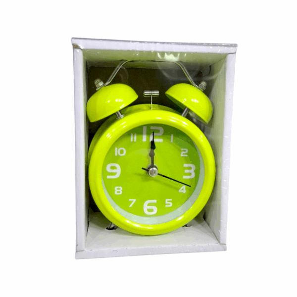 Επιτραπέζιο ρολόι - Ξυπνητήρι - 3301-9 - 330195 - Green - GoodFlix