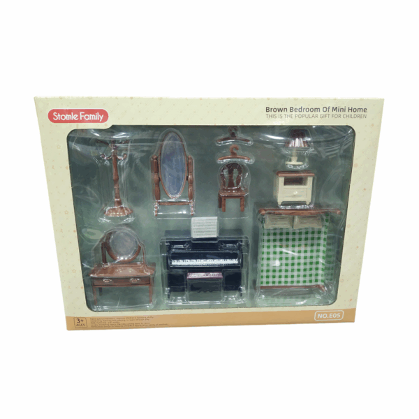 Παιχνίδι σετ Κρεβατοκάμαρας με αξεσουάρ - E05 - 345224 - GoodFlix