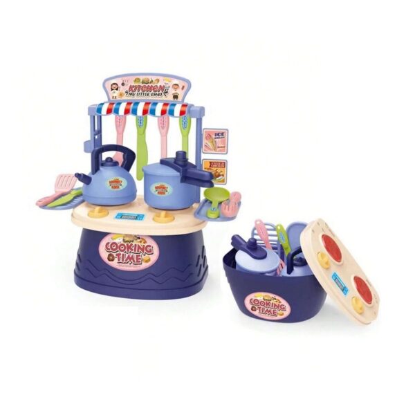 Σετ βαλιτσάκι-πάγκος μαγειρικής με αξεσουάρ - 1077-4 - 345301 - GoodFlix