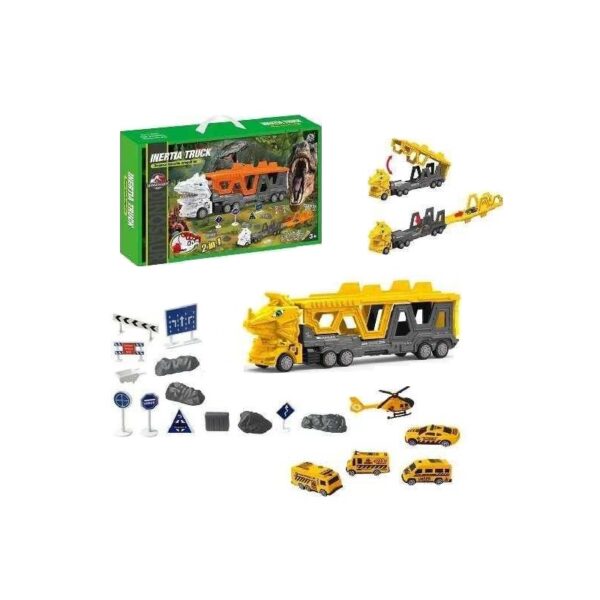 Παιδικό όχημα-αυτοκινητόδρομος με αξεσουάρ - Dinosaur - 720-B - 345311 - GoodFlix