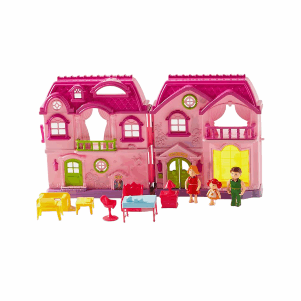 Κουκλόσπιτο με αξεσουάρ - 661N - 345398 - GoodFlix