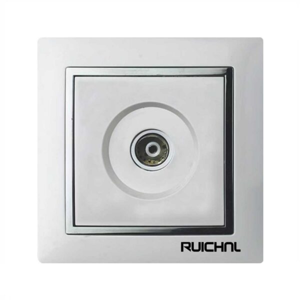 Πρίζα κεραίας τηλεόρασης - Χωνευτή - RC3610-1-bit - 361002 - GoodFlix