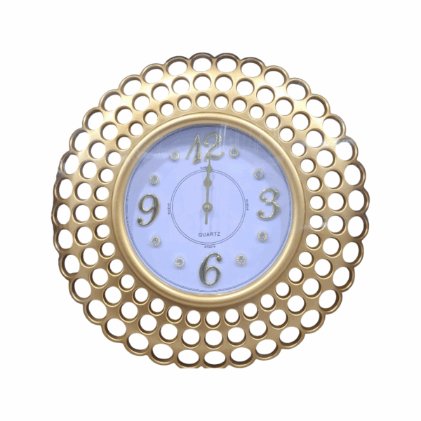 Ρολόι τοίχου - Vintage - CZK-861T - 368613 - Gold - GoodFlix