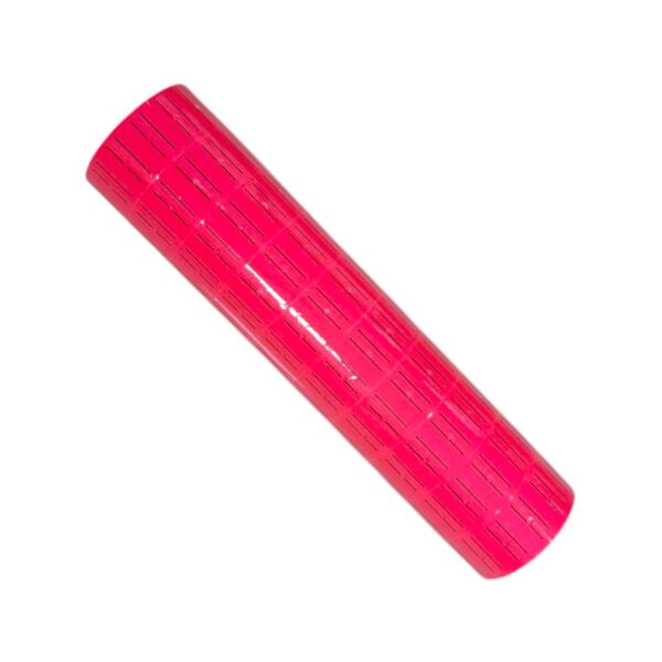 Ανταλλακτικές ετικέτες 500 τεμαχίων για ετικετογράφο - 1.2x2cm - 405001 - Pink - GoodFlix