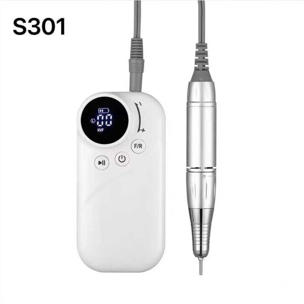 Επαναφορτιζόμενος τροχός μανικιούρ-πεντικιούρ - VNK-S301 - 581559 - White - GoodFlix