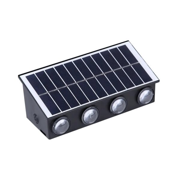 Ηλιακό φωτιστικό τοίχου LED - RGB - 104 - 416153 - GoodFlix