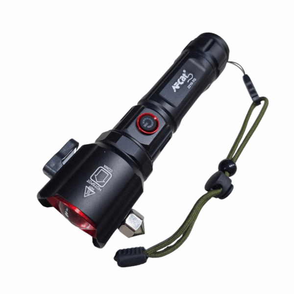 Επαναφορτιζόμενος φακός LED & εργαλείο έκτακτης ανάγκης - 2210TG - 418424 - GoodFlix