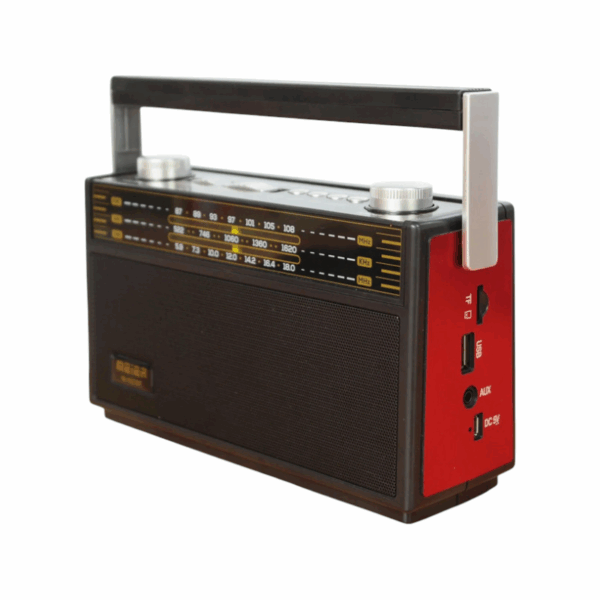 Επαναφορτιζόμενο ραδιόφωνο Retro - M1927BT - 419273 - Red - GoodFlix