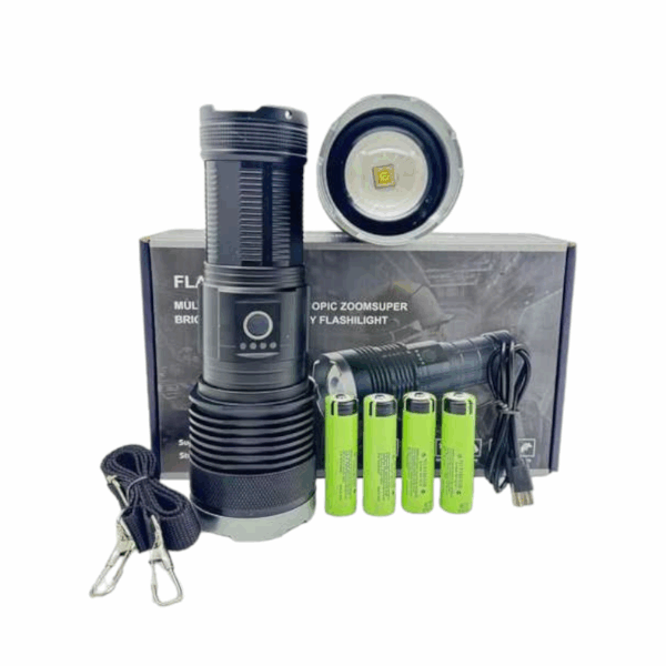 Επαναφορτιζόμενος φακός LED - SP68-1-50WTG - 600111 - GoodFlix