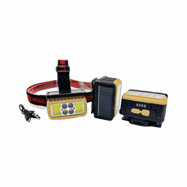 Φακός κεφαλής LED με ηλιακό πάνελ - FA-LY805 - 460019 - GoodFlix