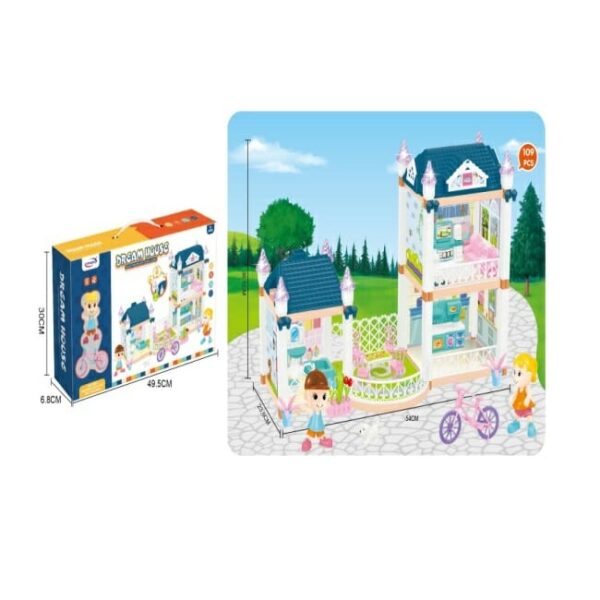 Κουκλόσπιτο με αξεσουάρ - 326-D45 - 500457 - GoodFlix