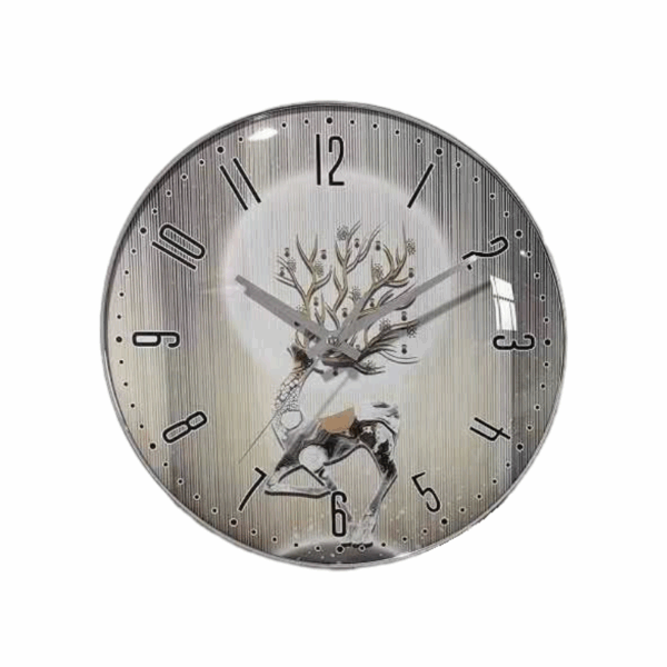 Ρολόι τοίχου - FHS-B625-7 - 505022 - Silver - GoodFlix