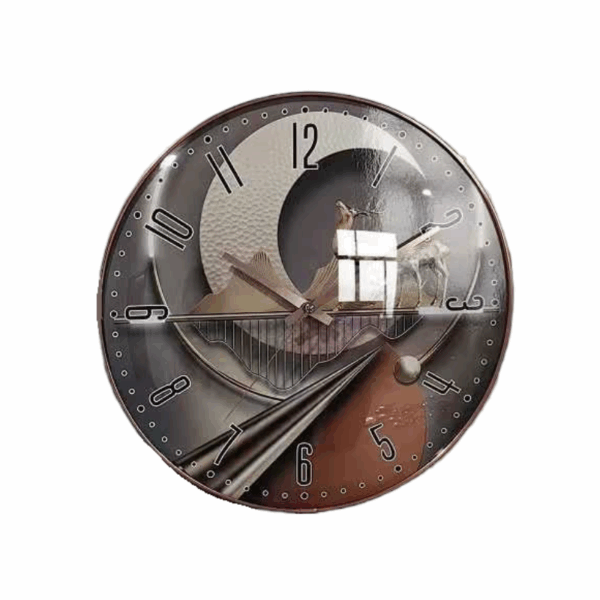 Ρολόι τοίχου - FHS-B625-7 - 505022 - Rose Gold - GoodFlix