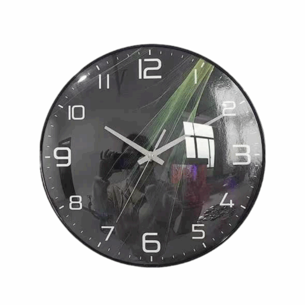 Ρολόι τοίχου - FHS-B625-13 - 505039 - Black/Green - GoodFlix