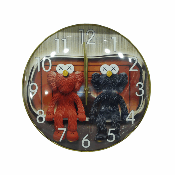 Ρολόι τοίχου - FHS-B630-1 - 505077 - Gold - GoodFlix