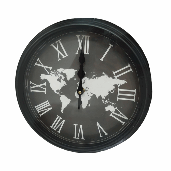 Ρολόι τοίχου - FHS-330-34 - 505169 - Black - GoodFlix