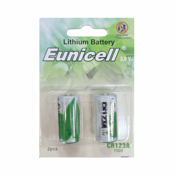 Μπαταρίες λιθίου - CR123A - 3V - 1300mah - 2pcs - 511776 - GoodFlix