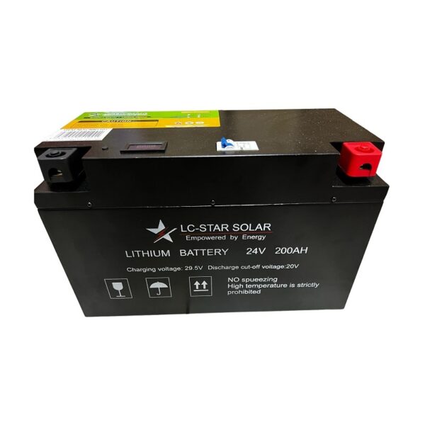 Μπαταρία λιθίου φωτοβολταϊκού κλειστού τύπου - LC-Star Solar - 200A - 24V - 515010 - GoodFlix