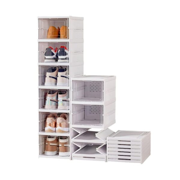 Πτυσσόμενη ραφιέρα παπουτσιών 6 επιπέδων - 1080-6 - 521254 - GoodFlix