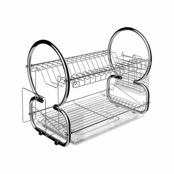 Πιατοθήκη αποστράγγισης διώροφη - WL261-8 - 38cm - 521278 - GoodFlix